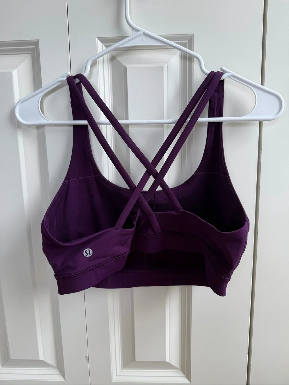 Lululemon Energy Bra *Medium Support, B–D Cups Dramatic Magenta (First Release)